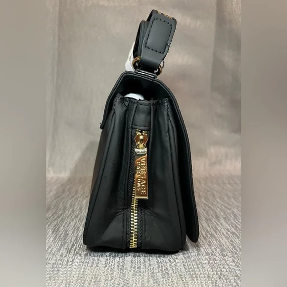 Versace Crossbody Bag Medusa Logo Small Purse Clutch Chic Vegan Wristlet NEW - Picture 3 of 9